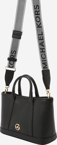 MICHAEL Michael Kors Ročna torbica 'LUISA' | črna barva