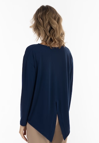 usha BLACK LABEL - Blusa em azul