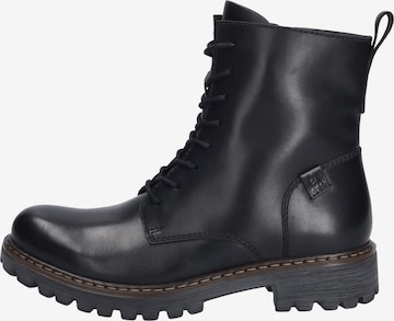 JOSEF SEIBEL Schnürstiefelette 'MARTA' in Schwarz: Vorderseite