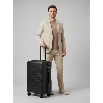 Roncato Trolley 'Baseliner' in Schwarz: Vorderseite