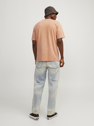 JACK & JONES Shirt 'JORVesterbro' in Orange