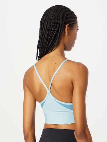 NIKE Bustier Športni nederček 'INDY' | modra barva