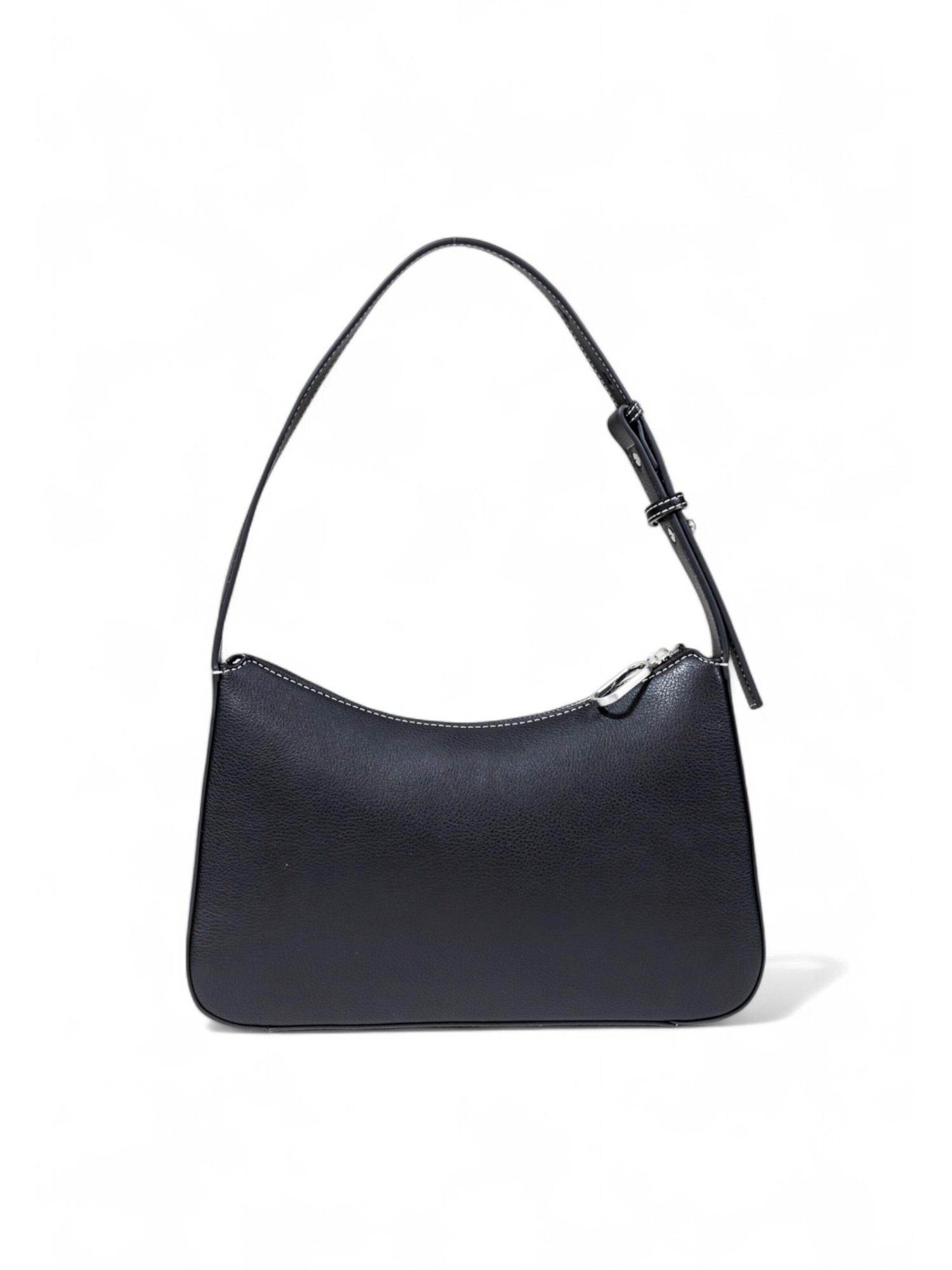 Borsa a spalla 'KLJ METAL LOGO SHOULDER BAG A3W30009' di KARL LAGERFELD JEANS in nero