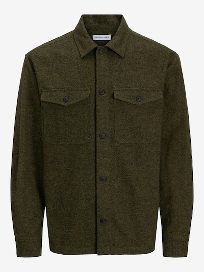 JACK & JONES Välikausitakki 'JJEPERFECT' värissä meleerattu vihreä, Tuotenäkymä