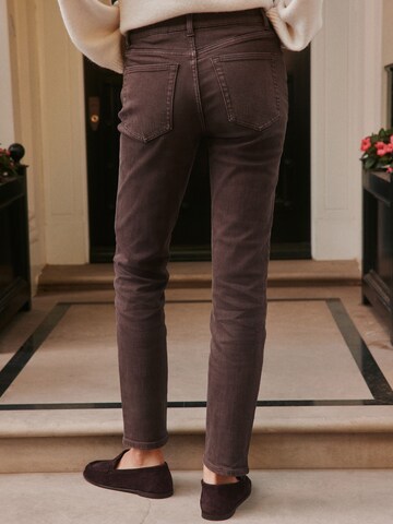 Next Slimfit Jeans in Braun