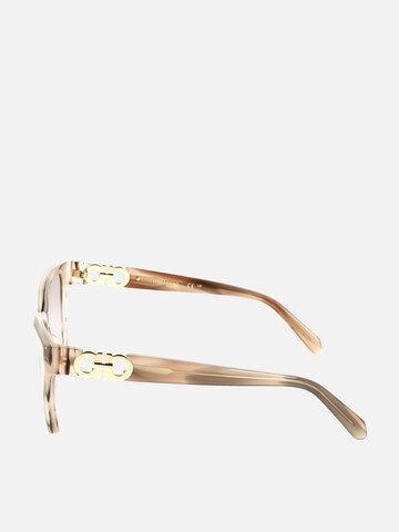 FERRAGAMO - Gafas de sol en marrón
