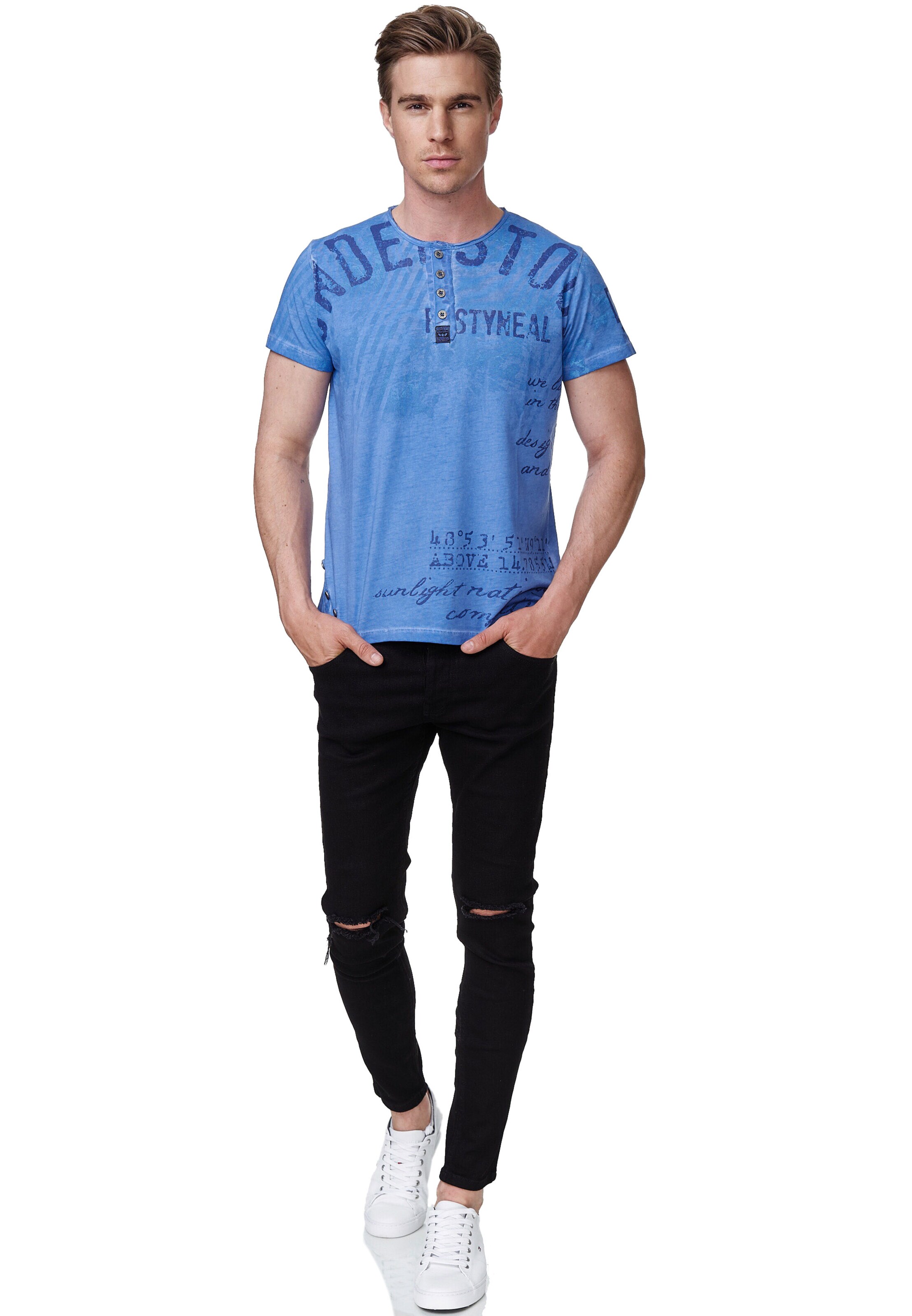 Rusty Neal Shirt in Blue