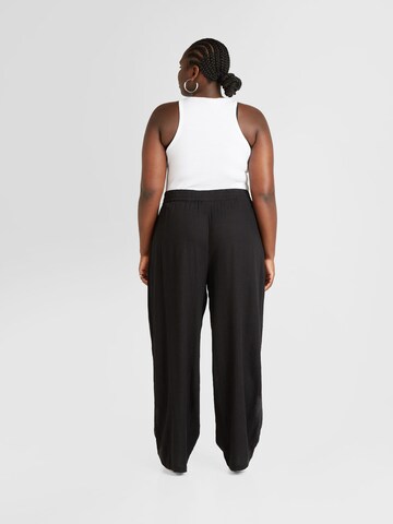 Loosefit Pantaloni 'LEILANI' de la Noisy May Curve pe negru