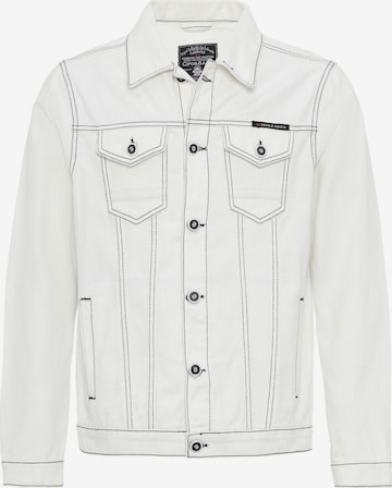 CIPO & BAXX Tussenjas 'CJ289' in Wit: voorkant