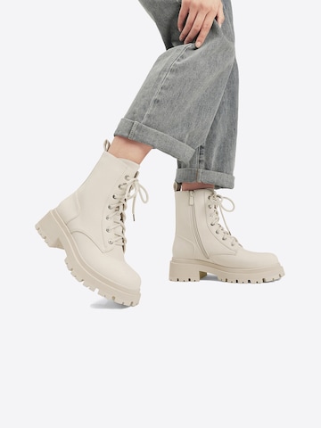 Bottines à lacets Dream Pairs en beige
