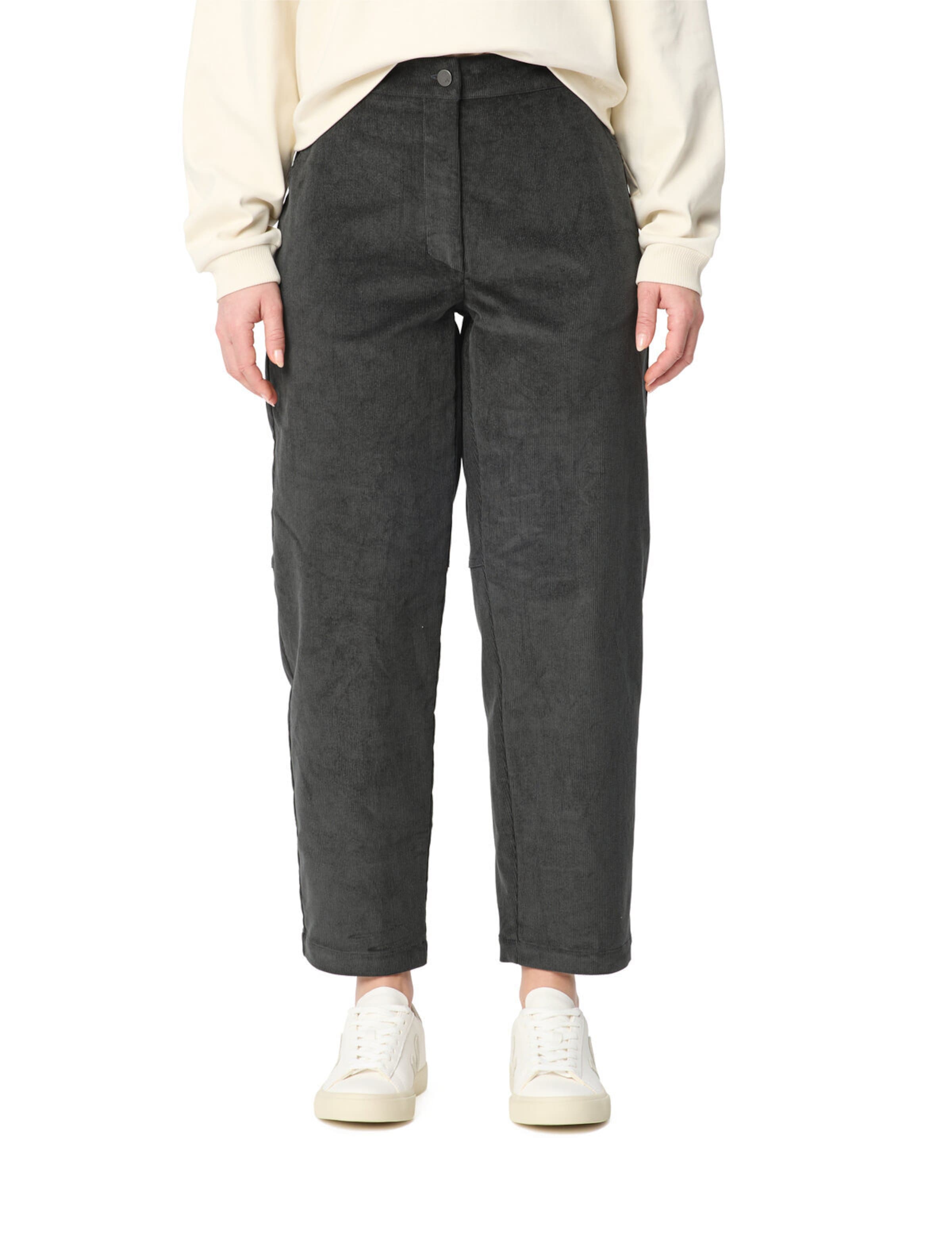 VAUDE Regular Outdoor trousers 'Najun' in Grey: front