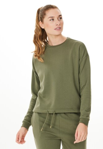 ENDURANCE Sports sweatshirt 'Sartine' in Green: front