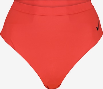 NIKE Athletic Bikini Bottoms in Orange: front