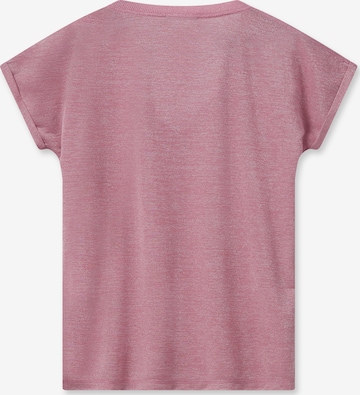 T-shirt MOS MOSH en rose : devant