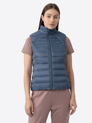 4F Vest in Blau: predná strana