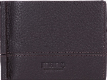 mano Wallet 'Don Tommas' in Brown: front