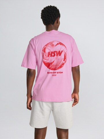 Hummel Bluser & t-shirts 'Football' i pink: forside