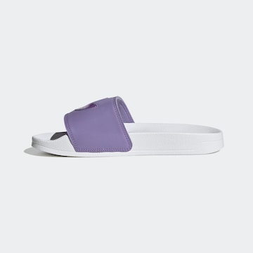 ADIDAS ORIGINALS Beach & Pool Shoes 'Adilette Lite' in Purple