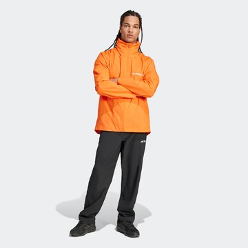ADIDAS TERREX Outdoor jacket 'Ess' in Orange
