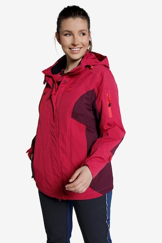 Ulla Popken Performance Jacket in Pink: front