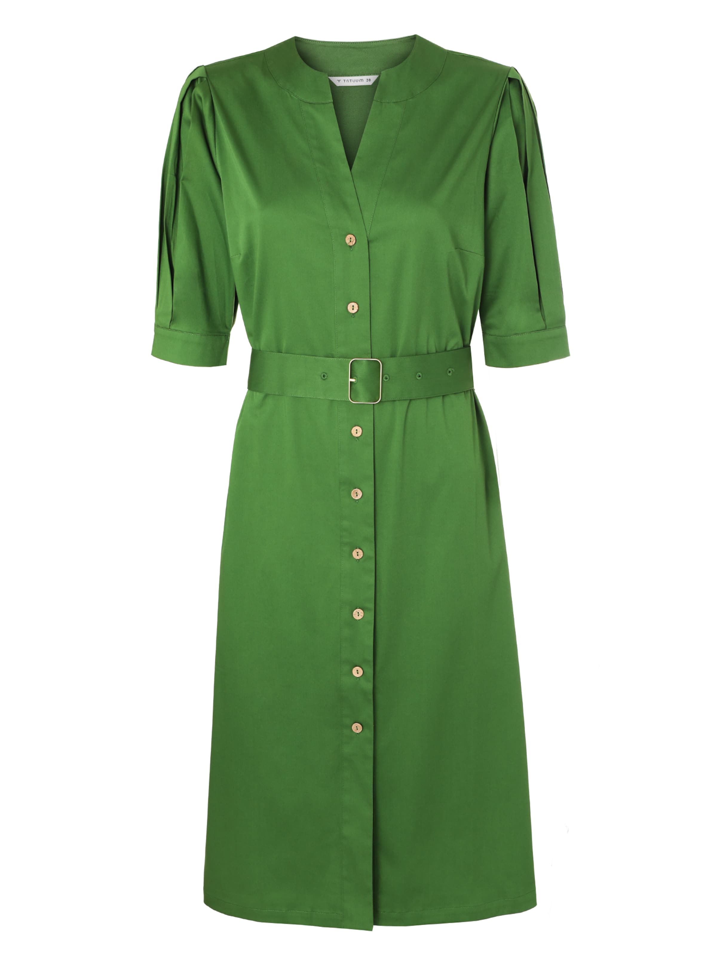 TATUUM Μπλουζοφόρεμα 'TABATA' σε πράσινο: μπροστά