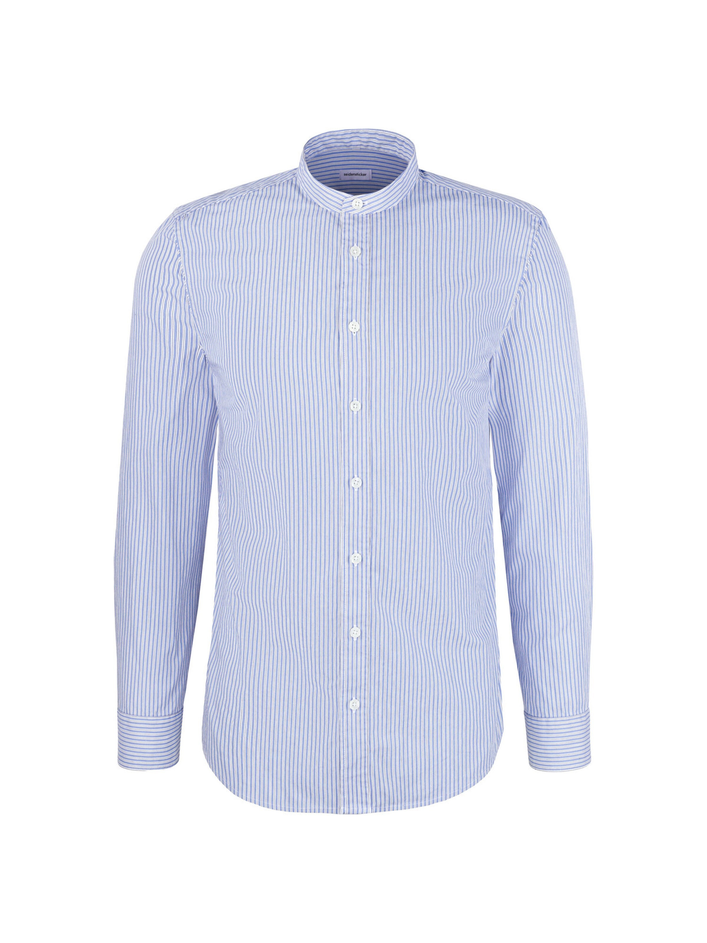 Coupe regular Chemise business SEIDENSTICKER en bleu : devant
