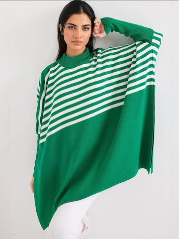 Pull-over Bigdart en vert : devant