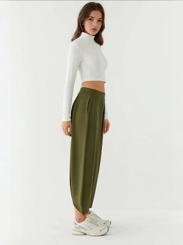 Tapered Pantaloni di Hiccup in verde