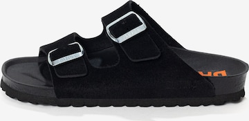 Mule 'Atlas' Bayton en noir : devant