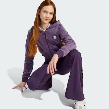 Veste de survêtement 'Essential' ADIDAS ORIGINALS en violet