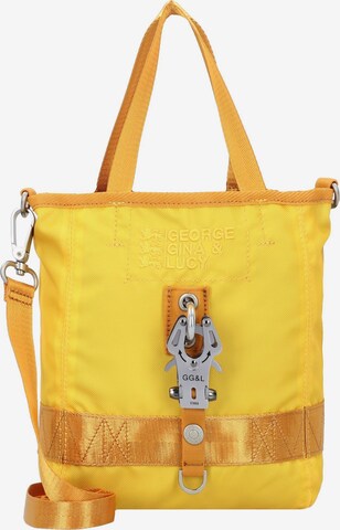 Borsa a mano di George Gina & Lucy in giallo: frontale