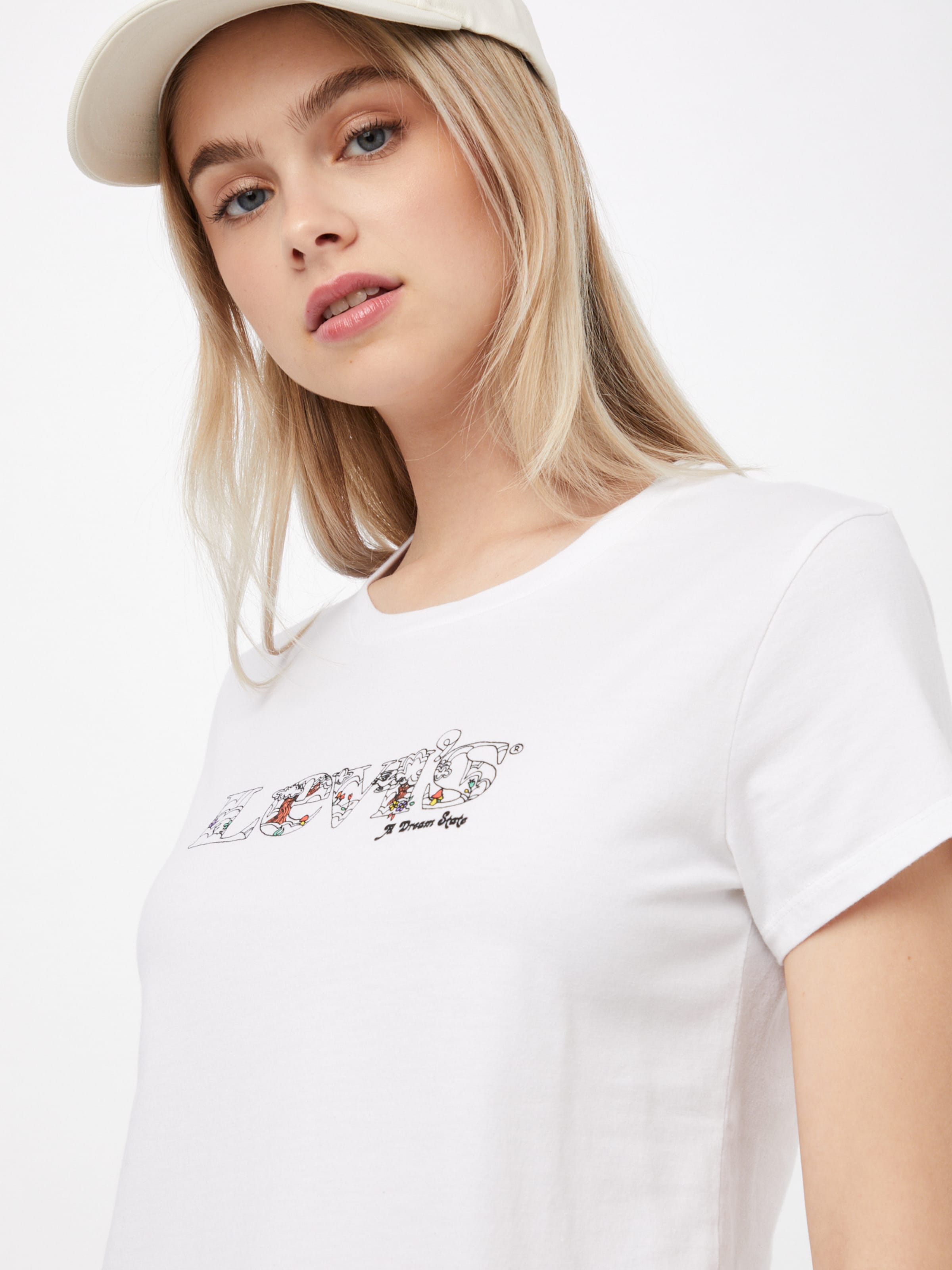 LEVIS T-Shirt in Weiß 