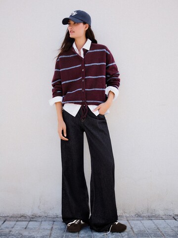 Cardigan Bershka en rouge : devant