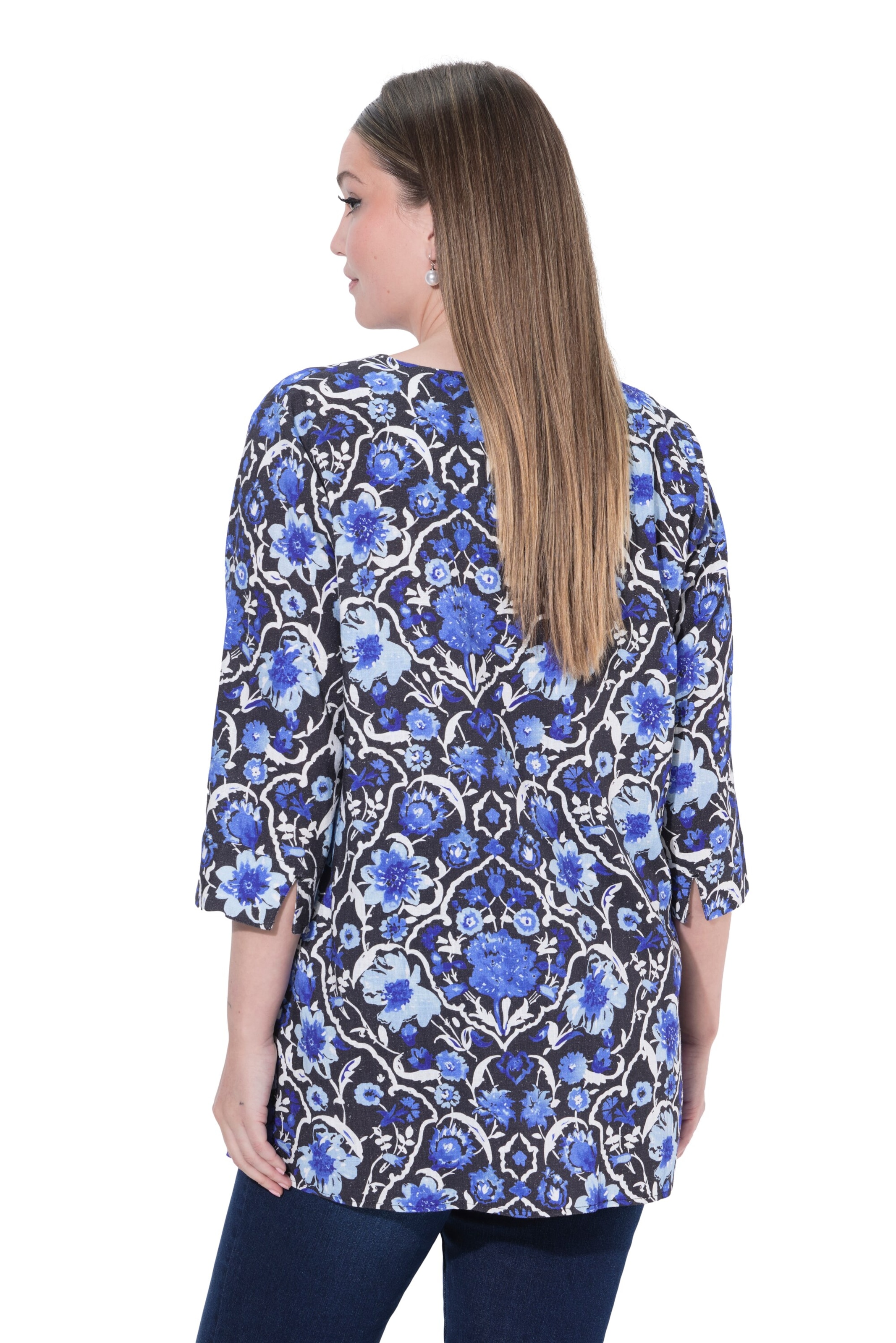 Ulla Popken Tunika in Blau
