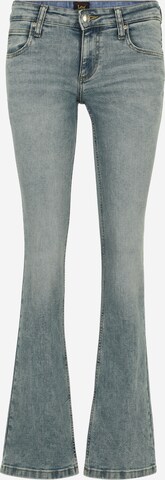 Lee Flared Jeans 'JESSICA' in Blauw: voorkant