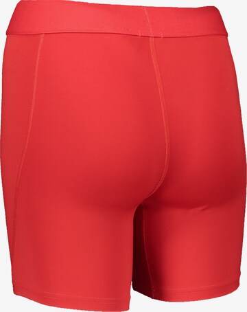 Skinny Pantaloncini intimi sportivi di NIKE in rosso