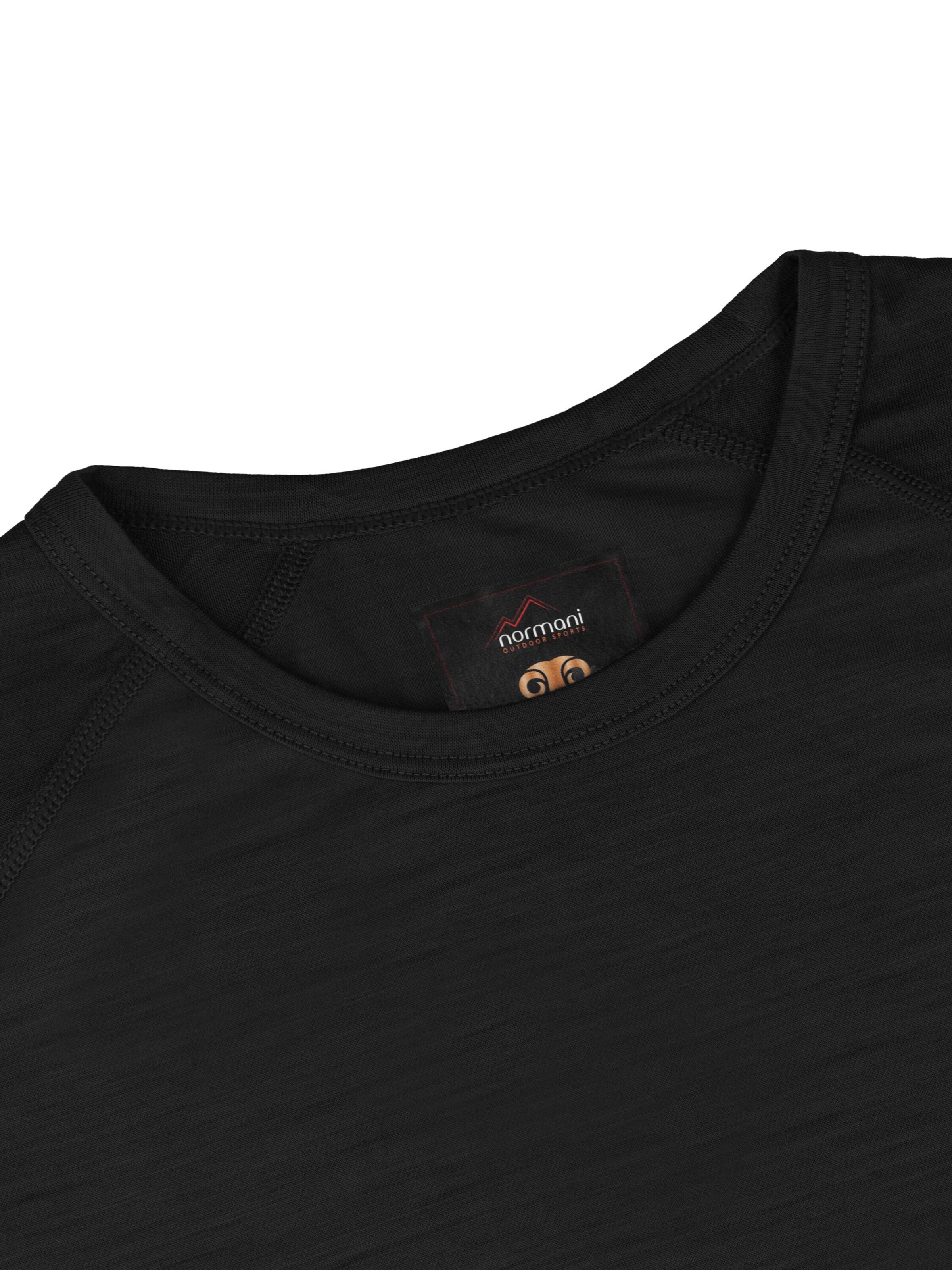 Sweat de sport 'Devonport' normani en noir