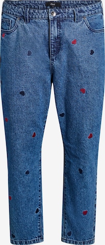 zils Zizzi Standarta Džinsi 'Mille': no priekšpuses