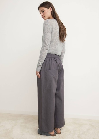 MANGO Pyjamahose 'Terci' in Grau