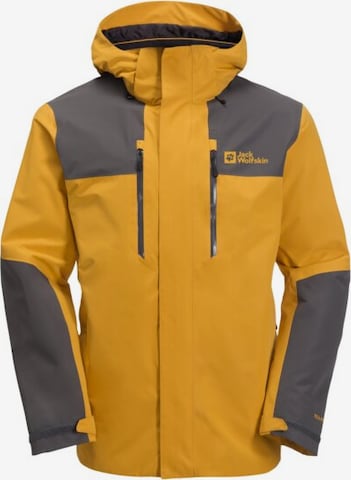 JACK WOLFSKIN Performance Jacket in Yellow: front
