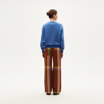 Thinking MU Sweatshirt 'HERE COMES THE SUN' in Blue