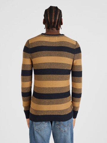 BLEND Sweater in Brown