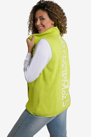 Ulla Popken Vest in Yellow