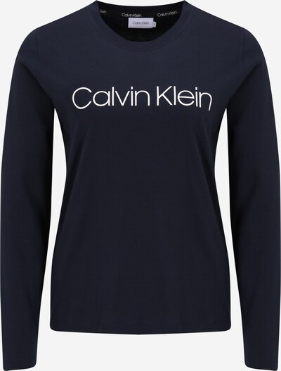 Calvin Klein Skjorte i mørkeblå / hvit, Produktvisning
