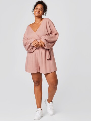 A LOT LESS Loosefit Kalhoty 'Fiona' – pink