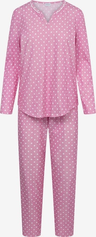 Rösch Pajama ' Mustermix ' in Pink: front