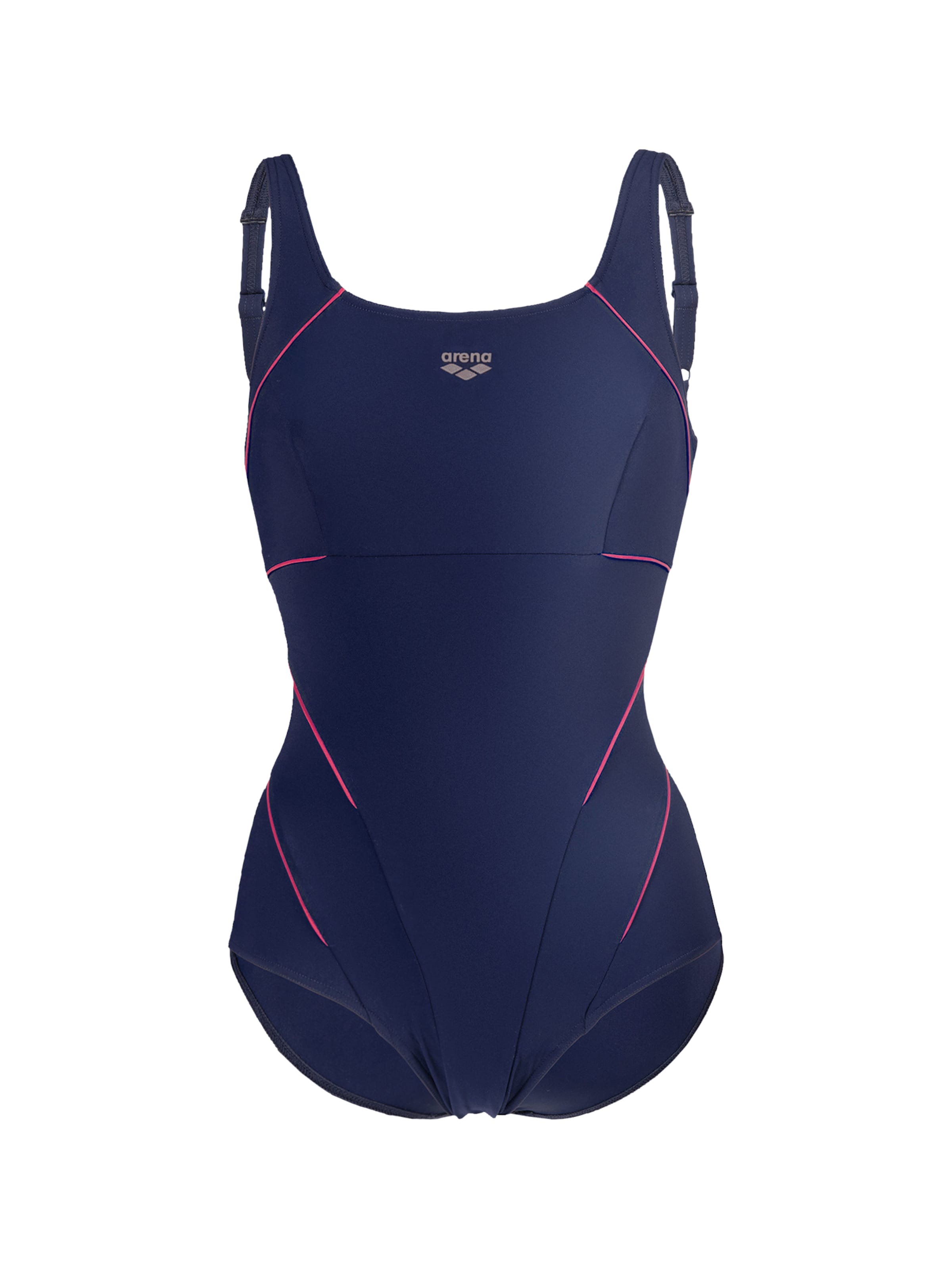 ARENA Bralette Shaping swimsuit 'SHAPEWEAR JEWEL LOW C-CUP' in Blue: front