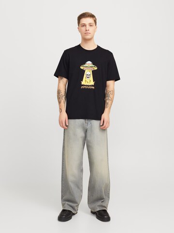 JACK & JONES - Camiseta en negro