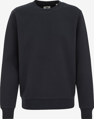 WE FashionSweater majica - plava boja: prednji dio