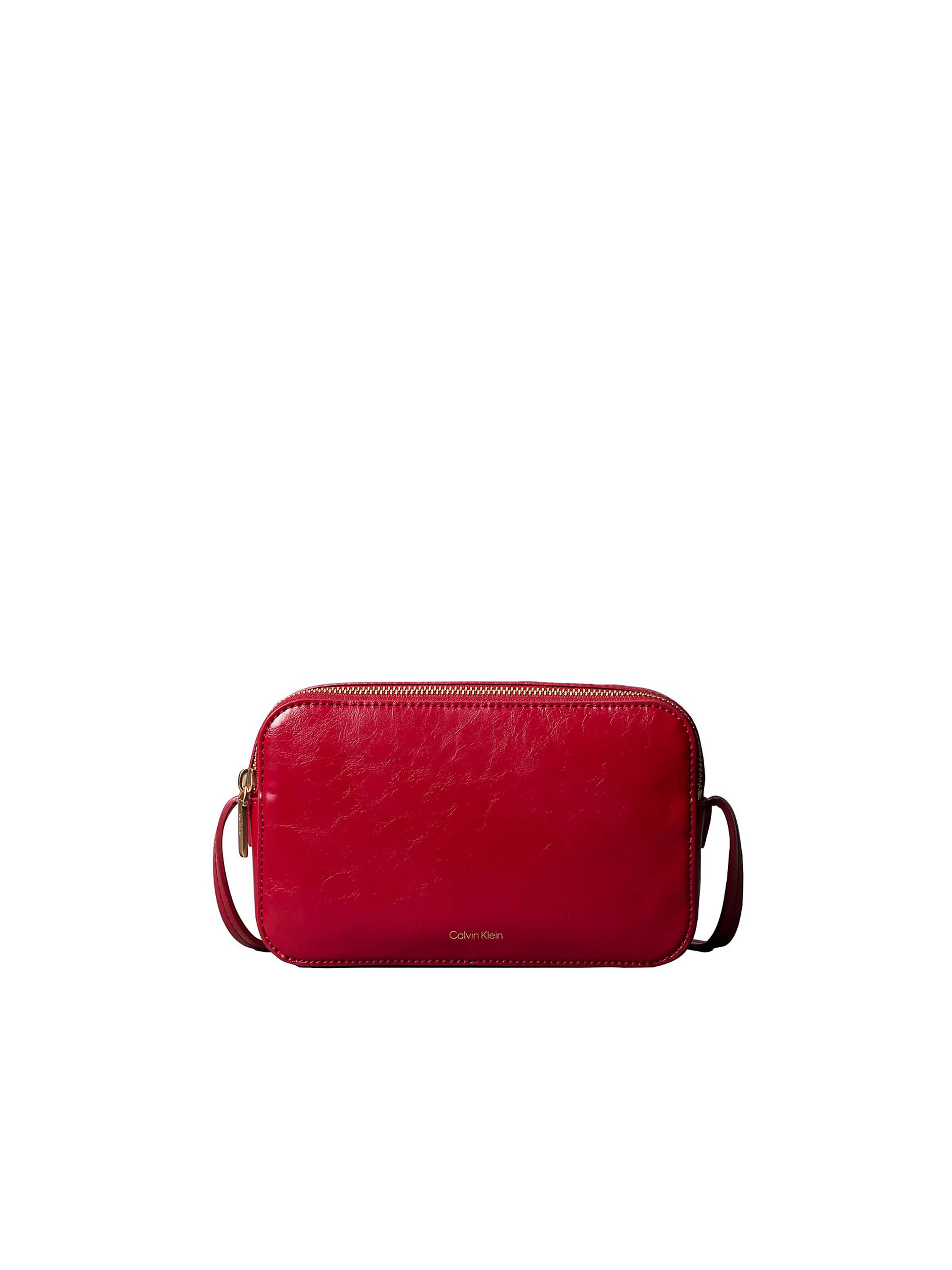 Calvin Klein Crossbody Bag in Red: front